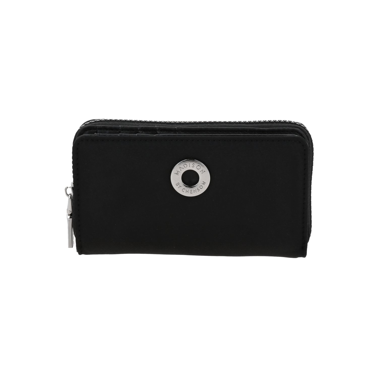 Cartera Madison by Chenson Negra para Dama con Monedero y Compartimentos