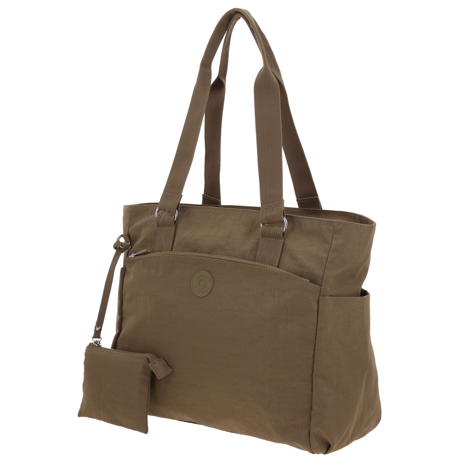 Bolsa Grande Para Dama Madison Café - Bolsa Tote Elegante 2