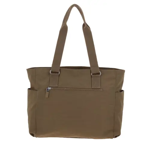Bolsa Grande Para Dama Madison Café - Bolsa Tote Elegante 4
