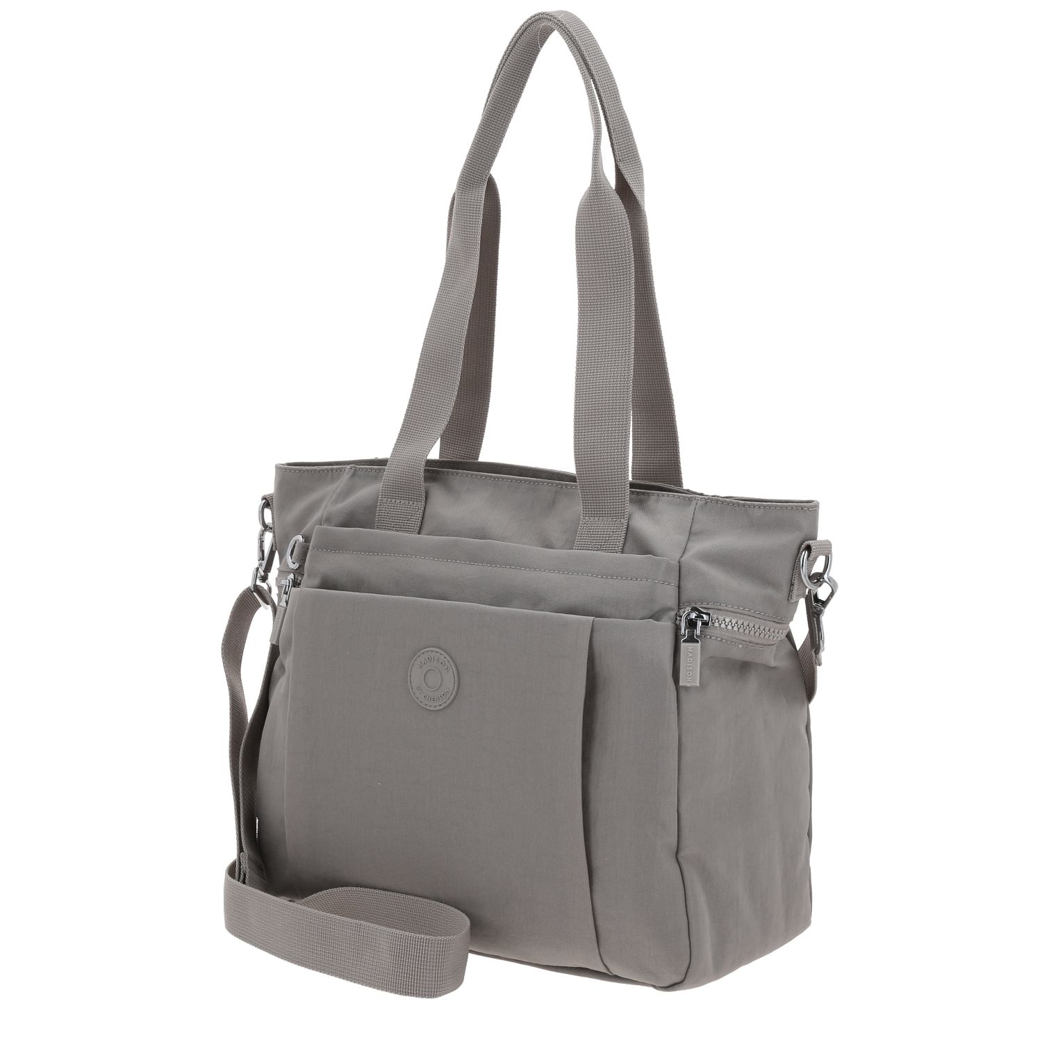Bolsa Grande para Dama Madison Gris | Tote Funcional Casual 2