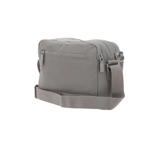 Bolsa de Lado Madison Gris para Dama - Bandolera con 3 Compartimentos 5