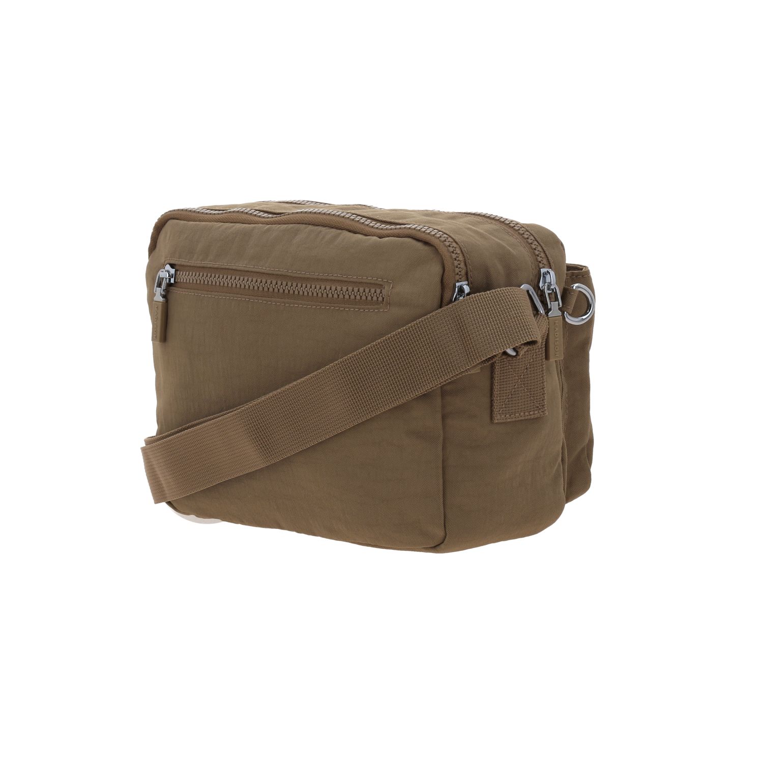 Bolsa de Lado Madison Café - Bandolera para Dama con Doble Compartimento 5