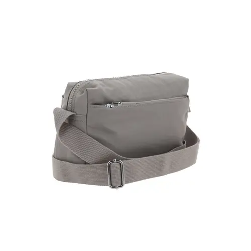 Bolsa de Lado Madison Gris | Bandolera Casual Mujer 3