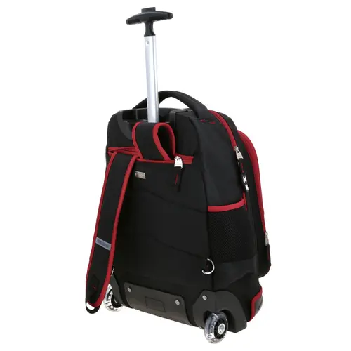 Mochila con Ruedas Spider-Man Miles Morales Negro para Niño - Diversión y Seguridad 5