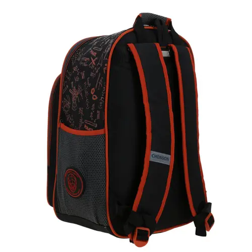 Mochila escolar para niño Spider-Man Miles Morales by Chenson color negro duradera 3
