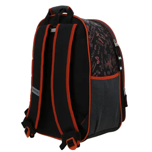 Mochila escolar para niño Spider-Man Miles Morales by Chenson color negro duradera 5