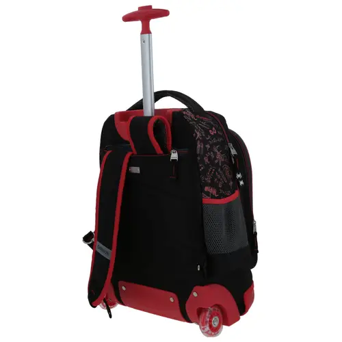 Mochila con Ruedas Spider-Man Miles Morales Negro para Niño - Diversión y Durabilidad - Modelo MM70288 5