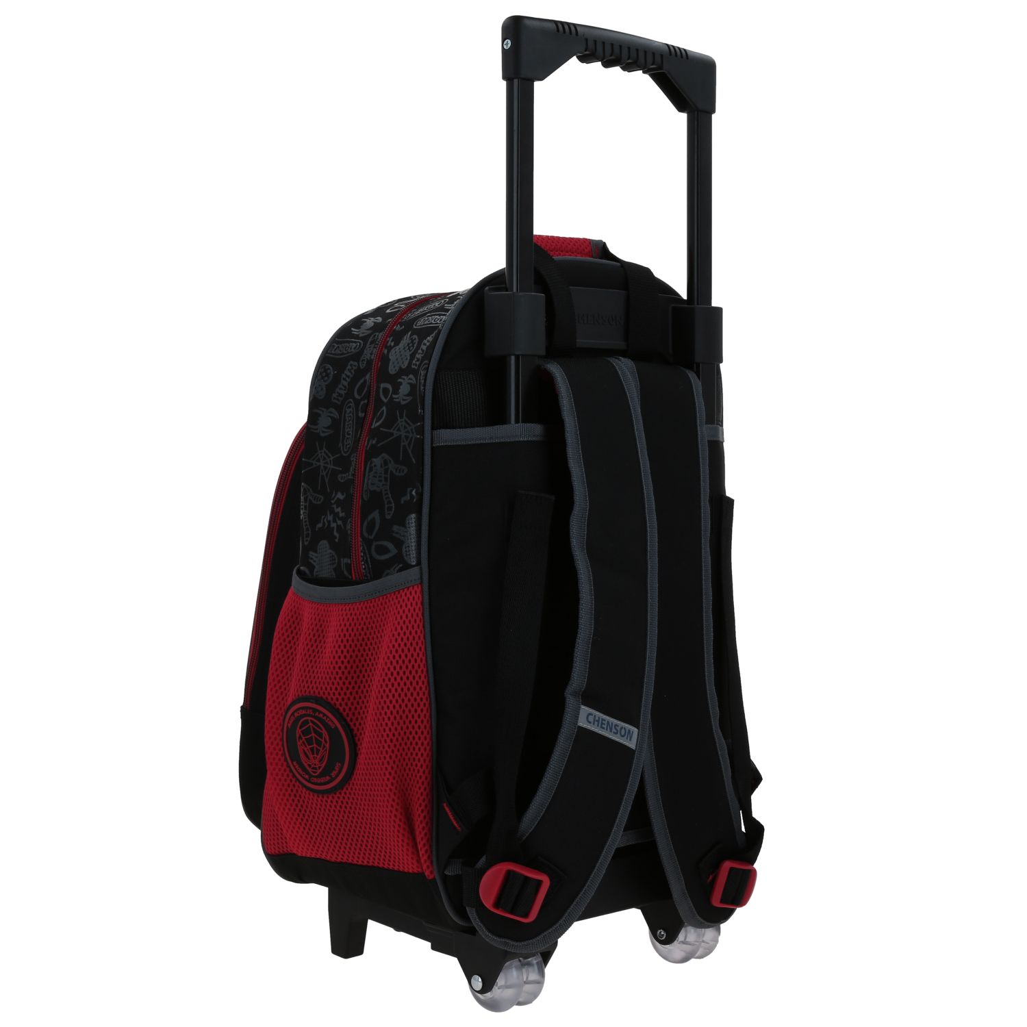 Mochila con Ruedas Miles Morales Negro para Niño - Diversión y Durabilidad 3