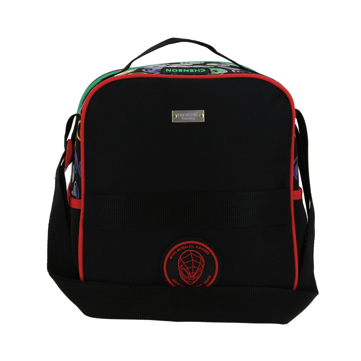 Lonchera escolar para niño Miles Morales by Chenson Negro Térmica 4