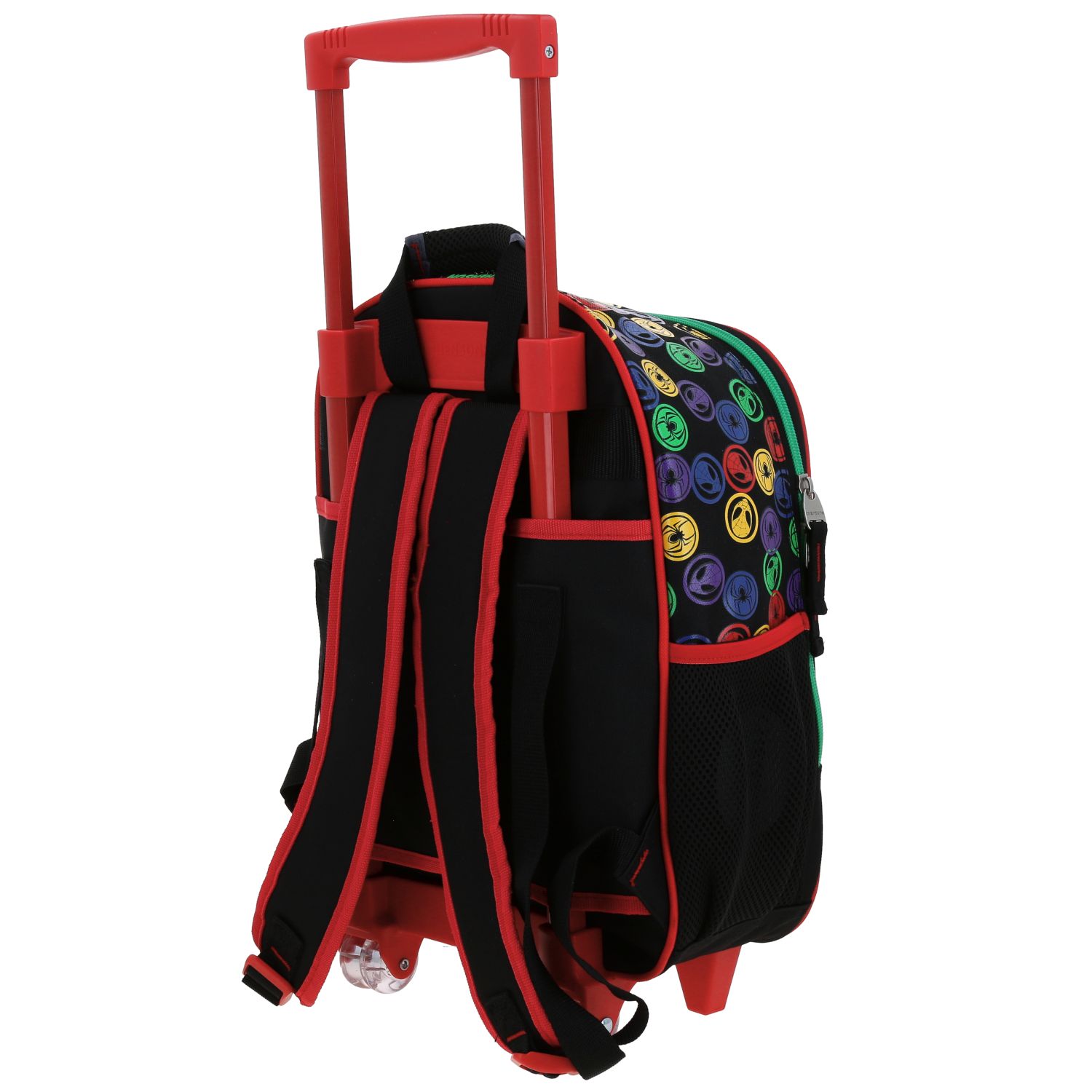 Mochila con Ruedas Miles Morales by Chenson Negro para Niño - Divertida y Duradera 5