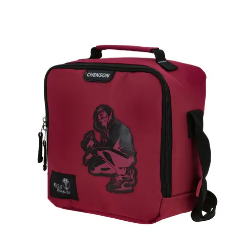 Lonchera escolar térmica Spider-Man Miles Morales Magenta para niño - Divertida y duradera 2