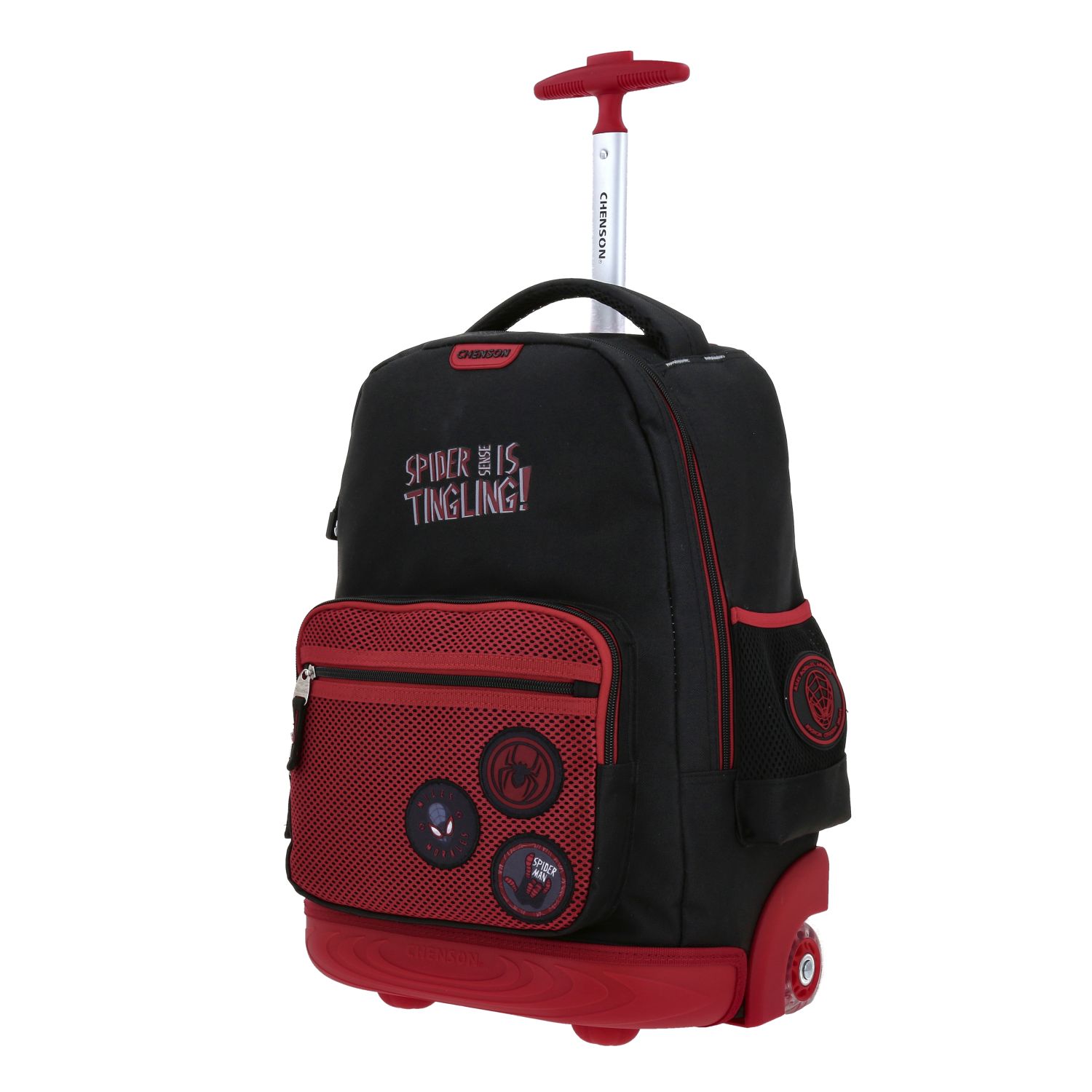 Mochila con Ruedas Miles Morales Negro Escolar Chenson 2