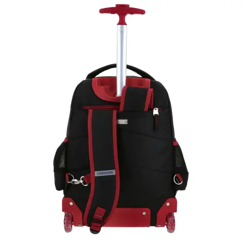 Mochila con Ruedas Miles Morales Negro Escolar Chenson - vista 2