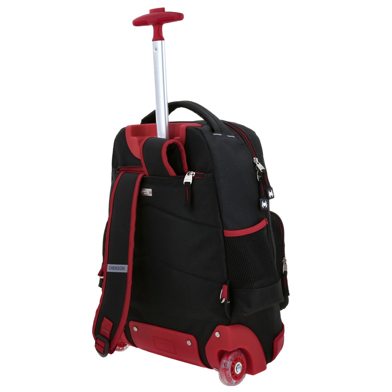 Mochila con Ruedas Miles Morales Negro Escolar Chenson 5