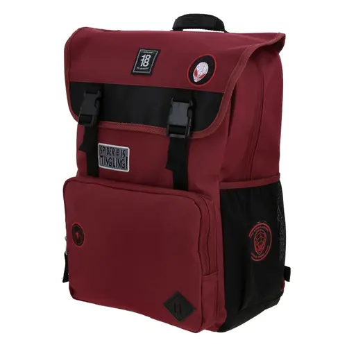 Kit Escolar Spider-Man Miles Morales by Chenson (Mochila + Lonchera) Rojo Infantil 2