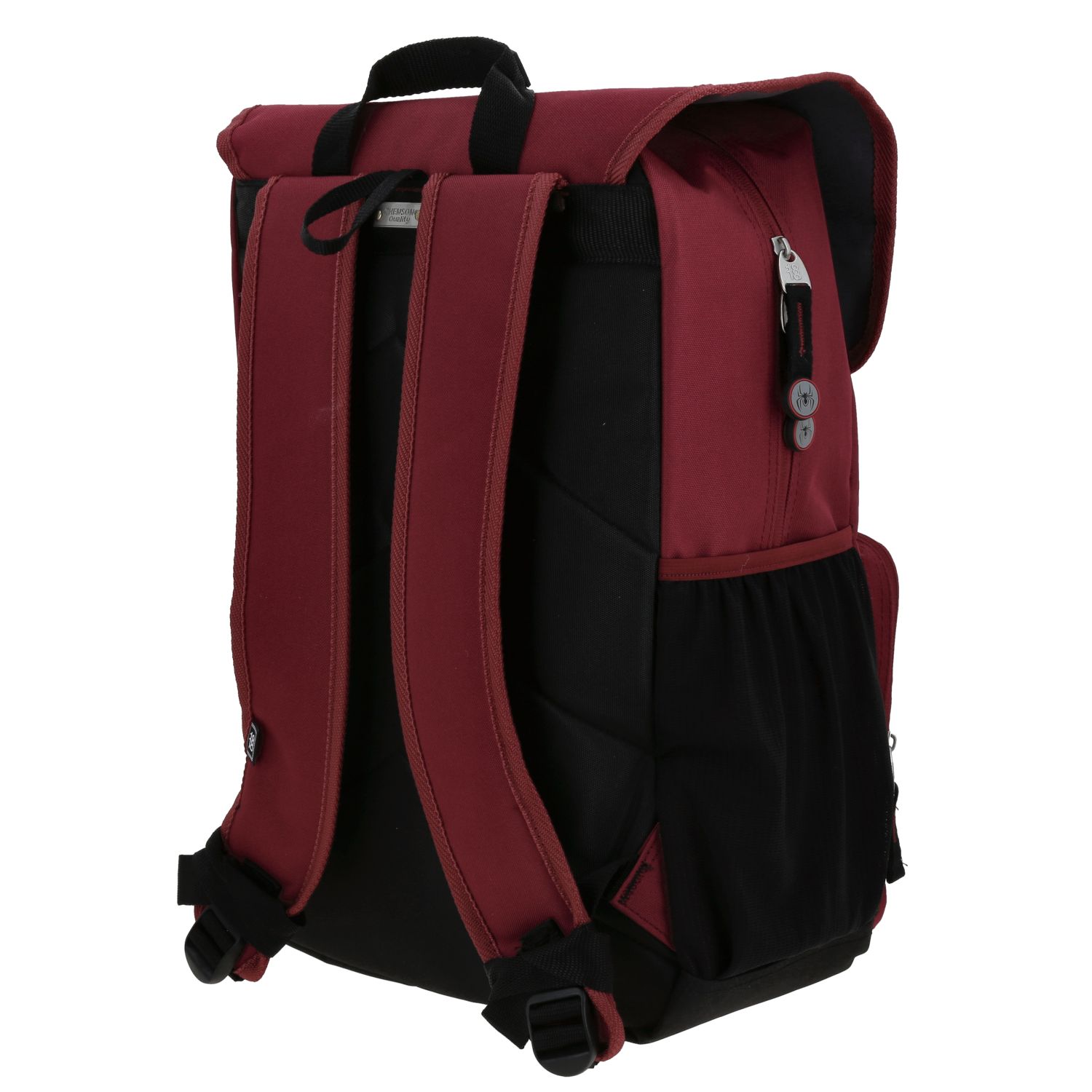 Mochila juvenil para niño Miles Morales by Chenson color rojo divertida 5