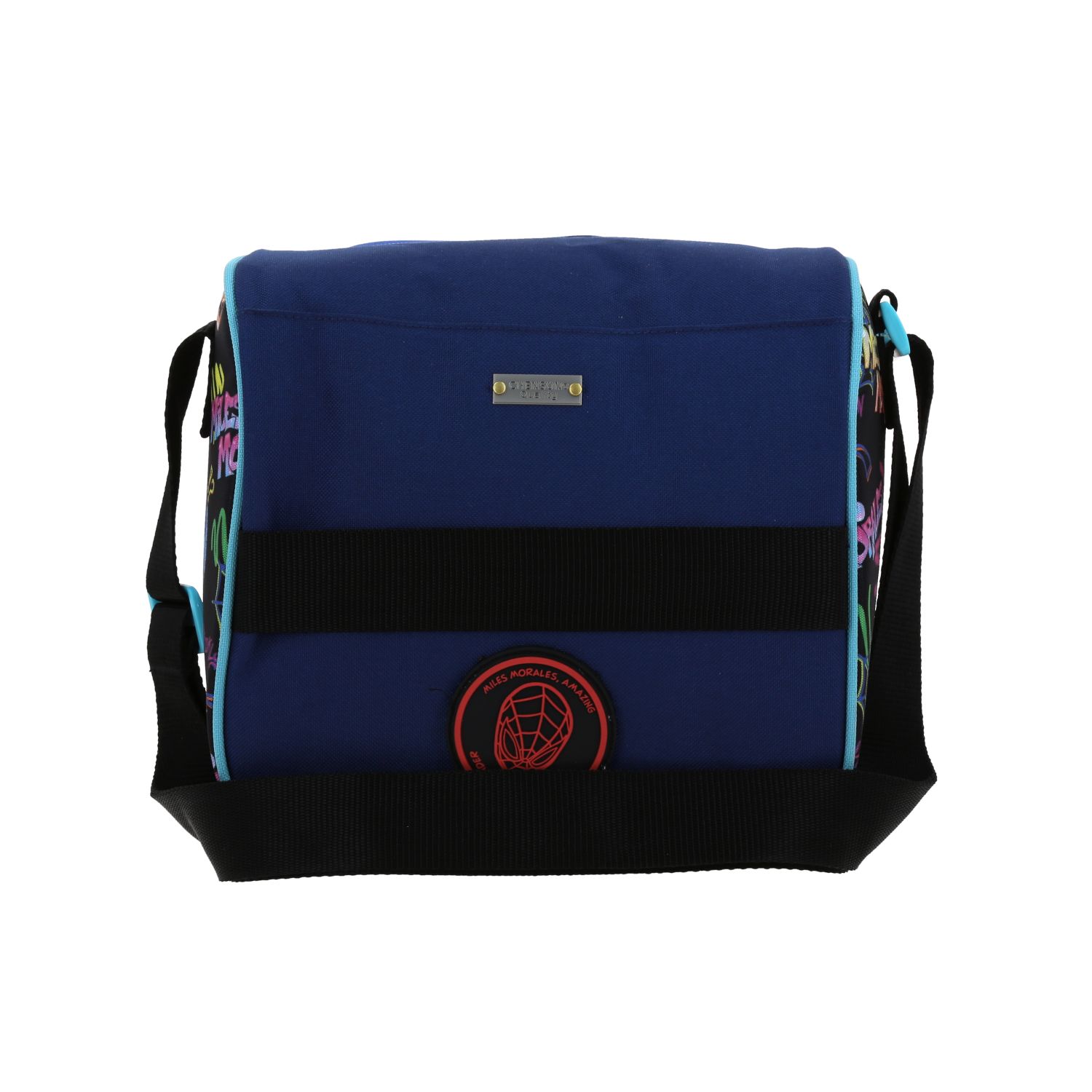 Lonchera escolar térmica Miles Morales Azul para niño - Durabilidad y diversión 4