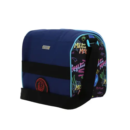 Lonchera escolar térmica Spider-Man Miles Morales Azul para niño - Durabilidad y diversión 5
