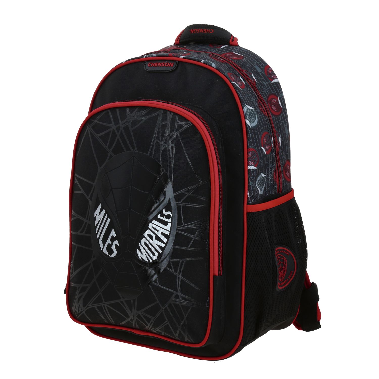 Mochila Escolar Miles Morales Negro - Backpack Infantil Chenson 2