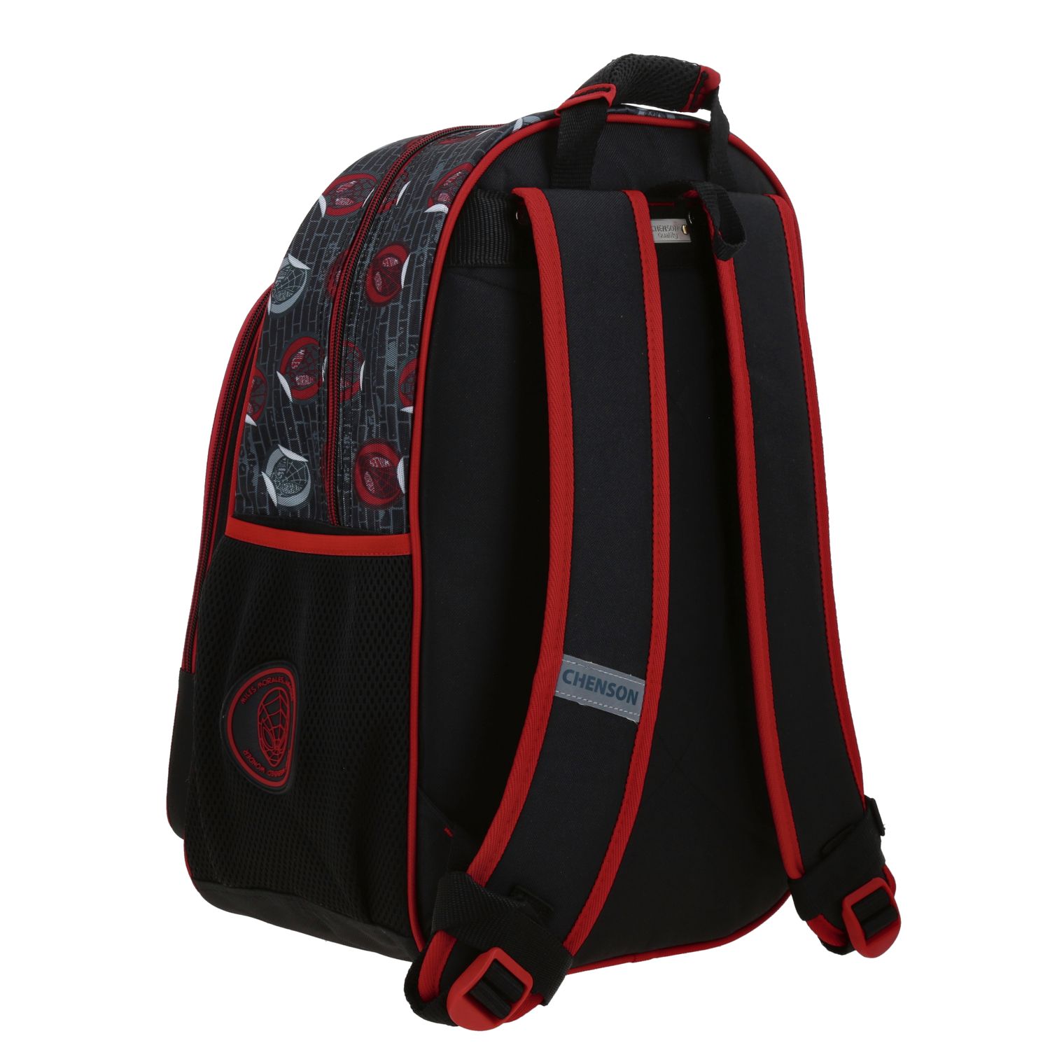 Mochila Escolar Miles Morales Negro - Backpack Infantil Chenson 3