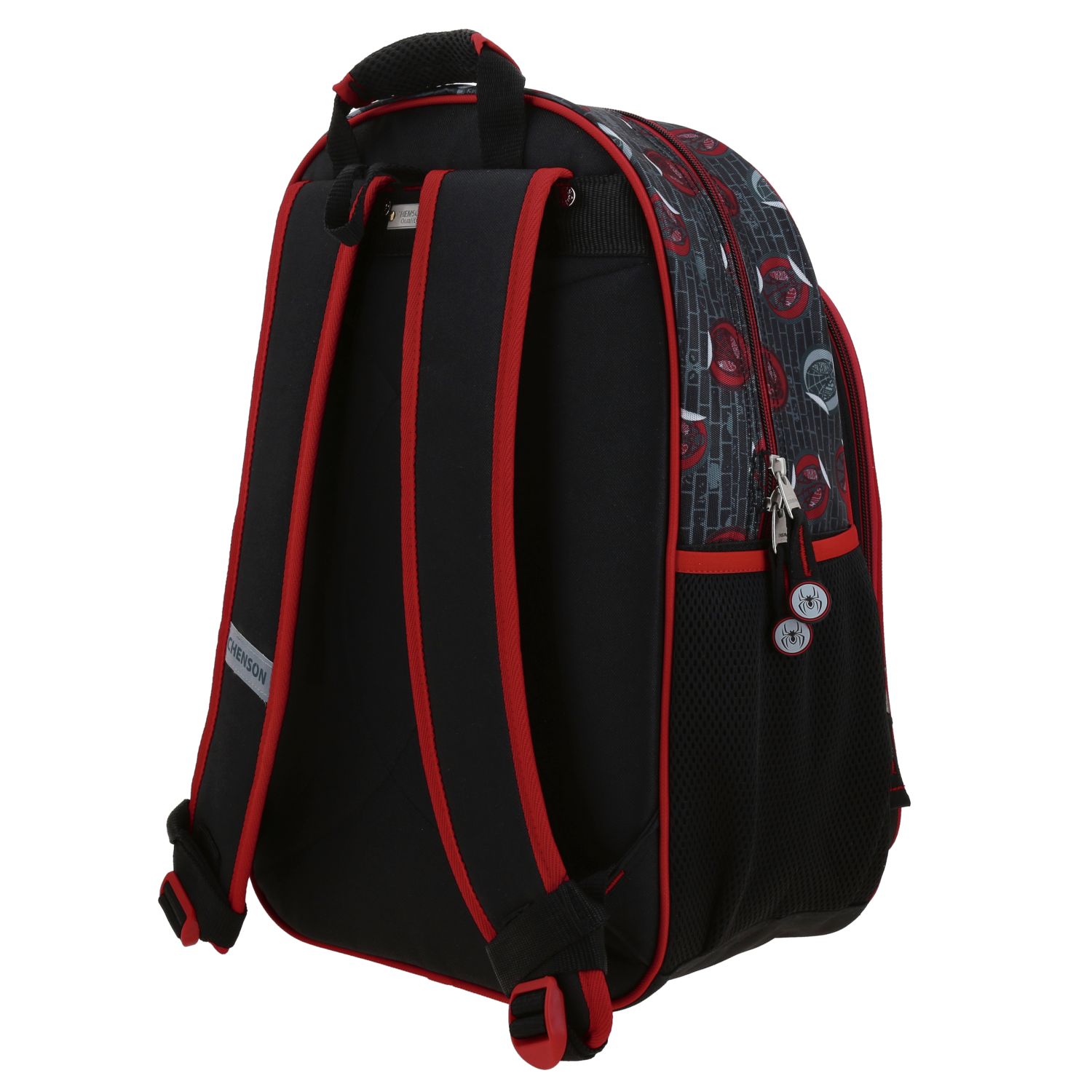 Mochila Escolar Miles Morales Negro - Backpack Infantil Chenson 5