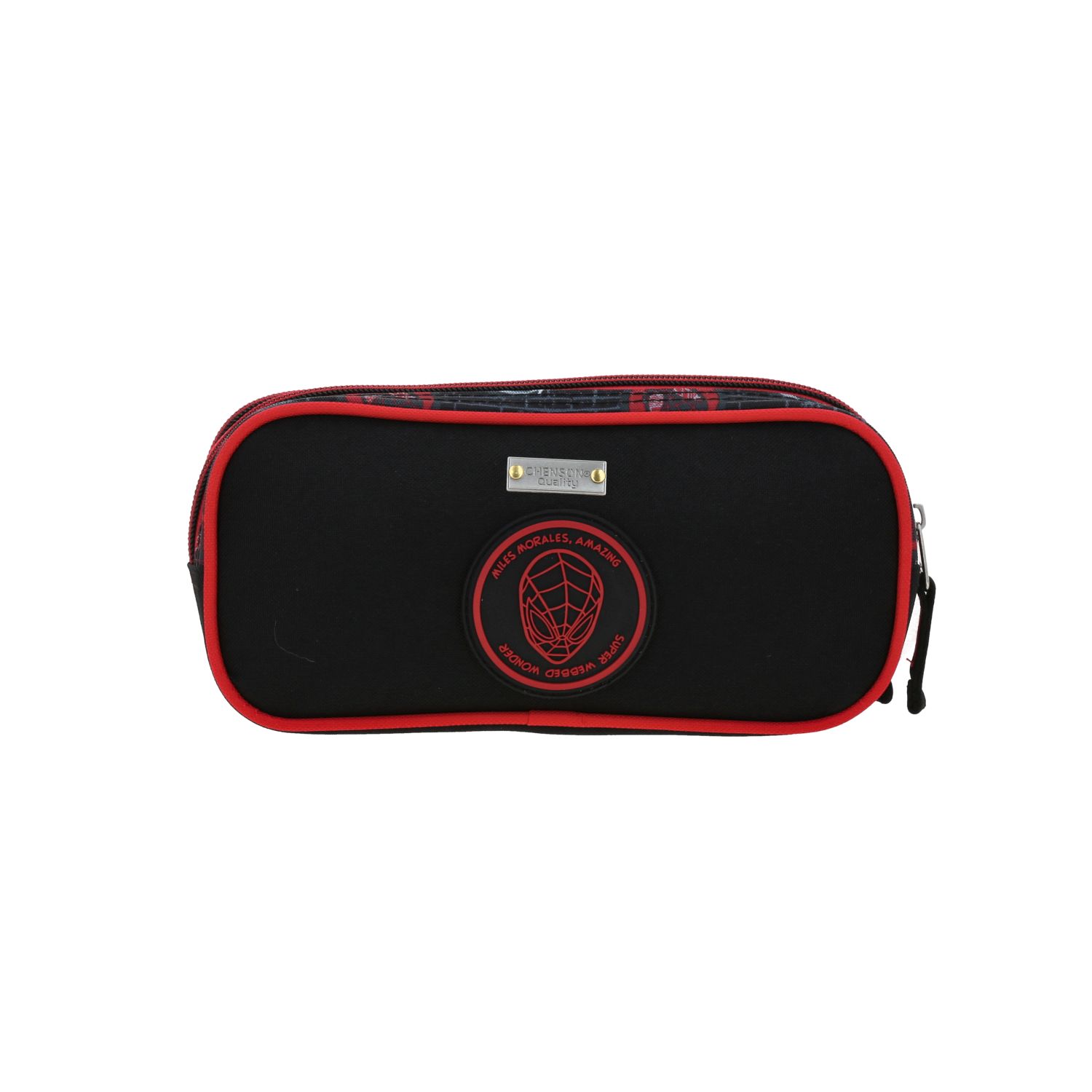 Lapicera Miles Morales Negro Escolar Infantil Chenson 4