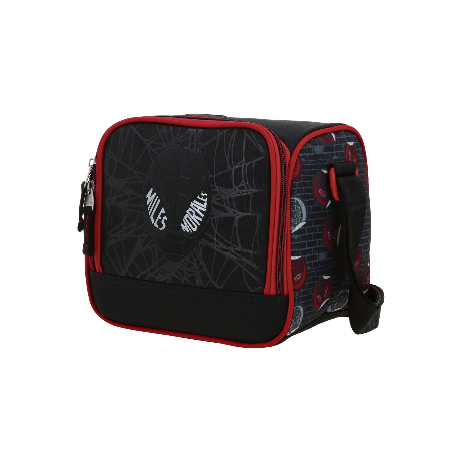 Kit Escolar Miles Morales by Chenson (Mochila + Mochila) Negro Infantil 5