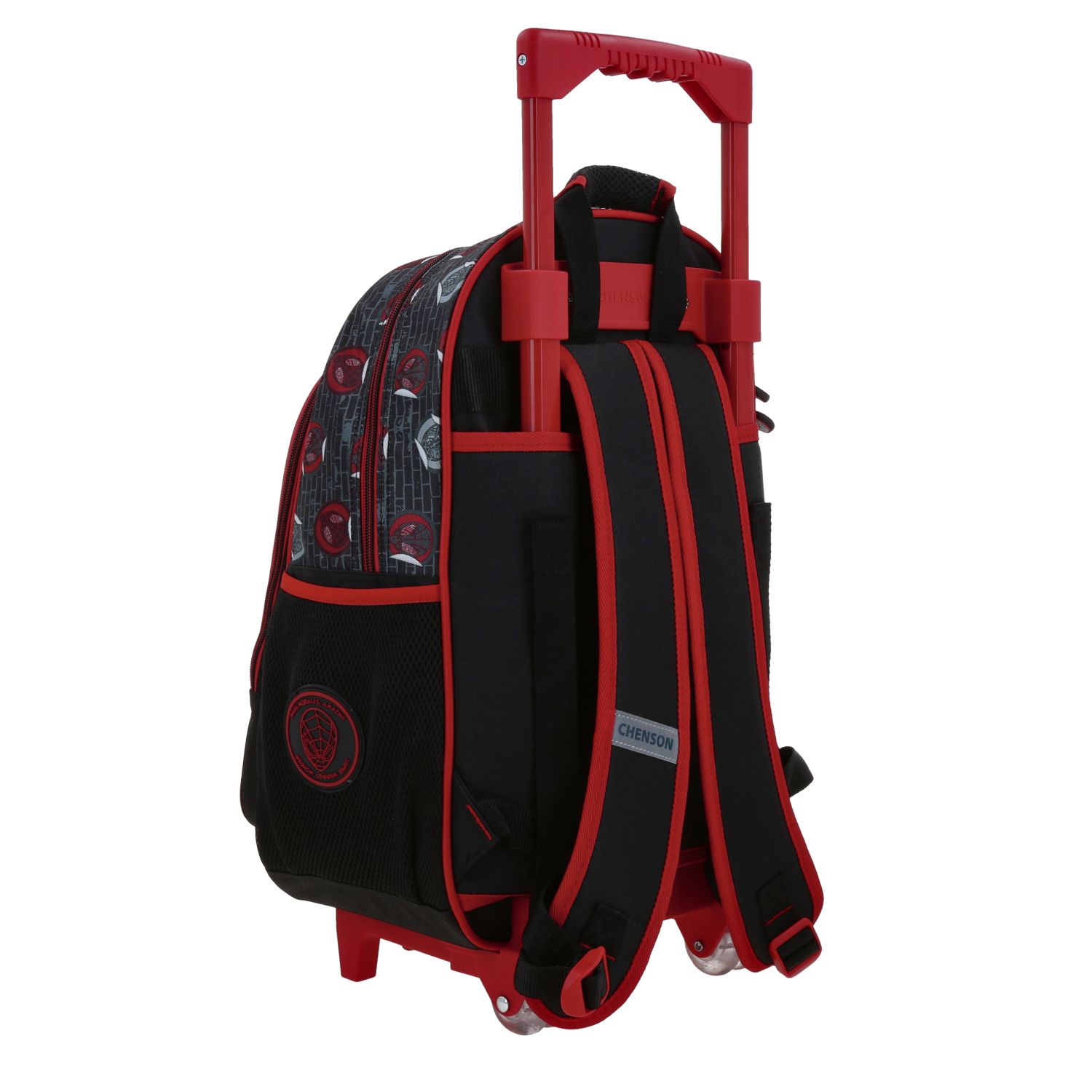Mochila con Ruedas Miles Morales Negro Chenson Escolar 3