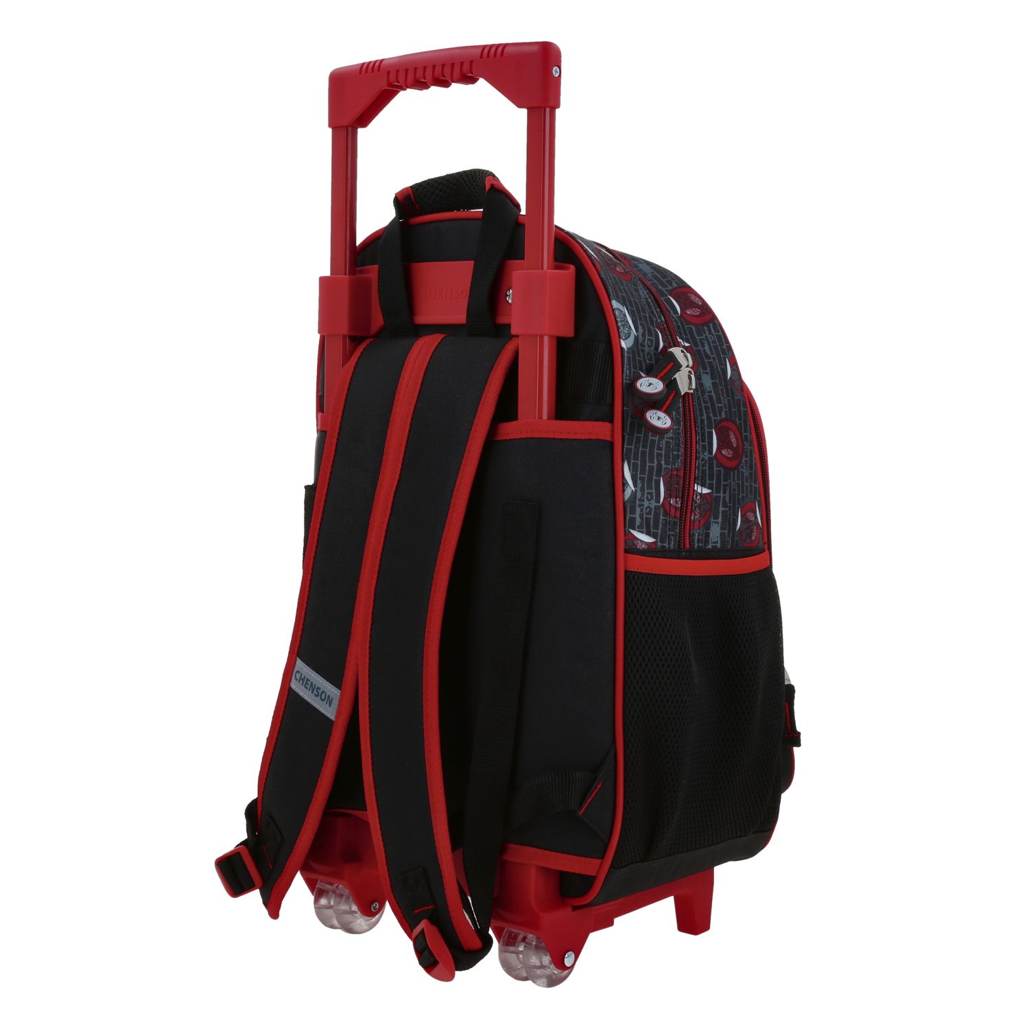 Mochila con Ruedas Miles Morales Negro Chenson Escolar 5