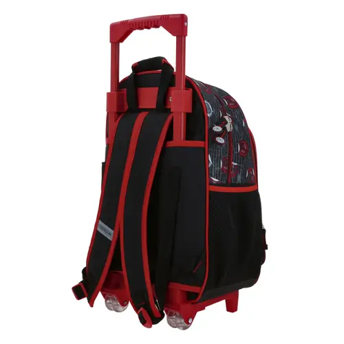 Mochila con Ruedas Spider-Man Miles Morales Negro Chenson Escolar 5