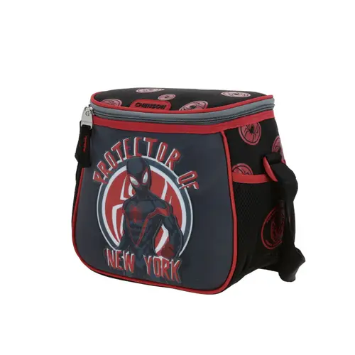 Kit Escolar Spider-Man Miles Morales by Chenson (Mochila + Lonchera) Negro Infantil - Modelo MM70864 4