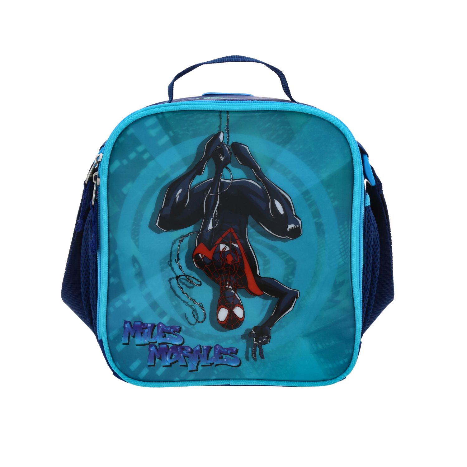 Kit Escolar Miles Morales by Chenson (Mochila + Mochila) Azul Infantil 4