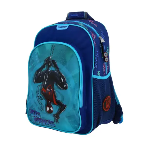 Mochila Escolar Miles Morales Azul Chenson | Infantil - vista 2