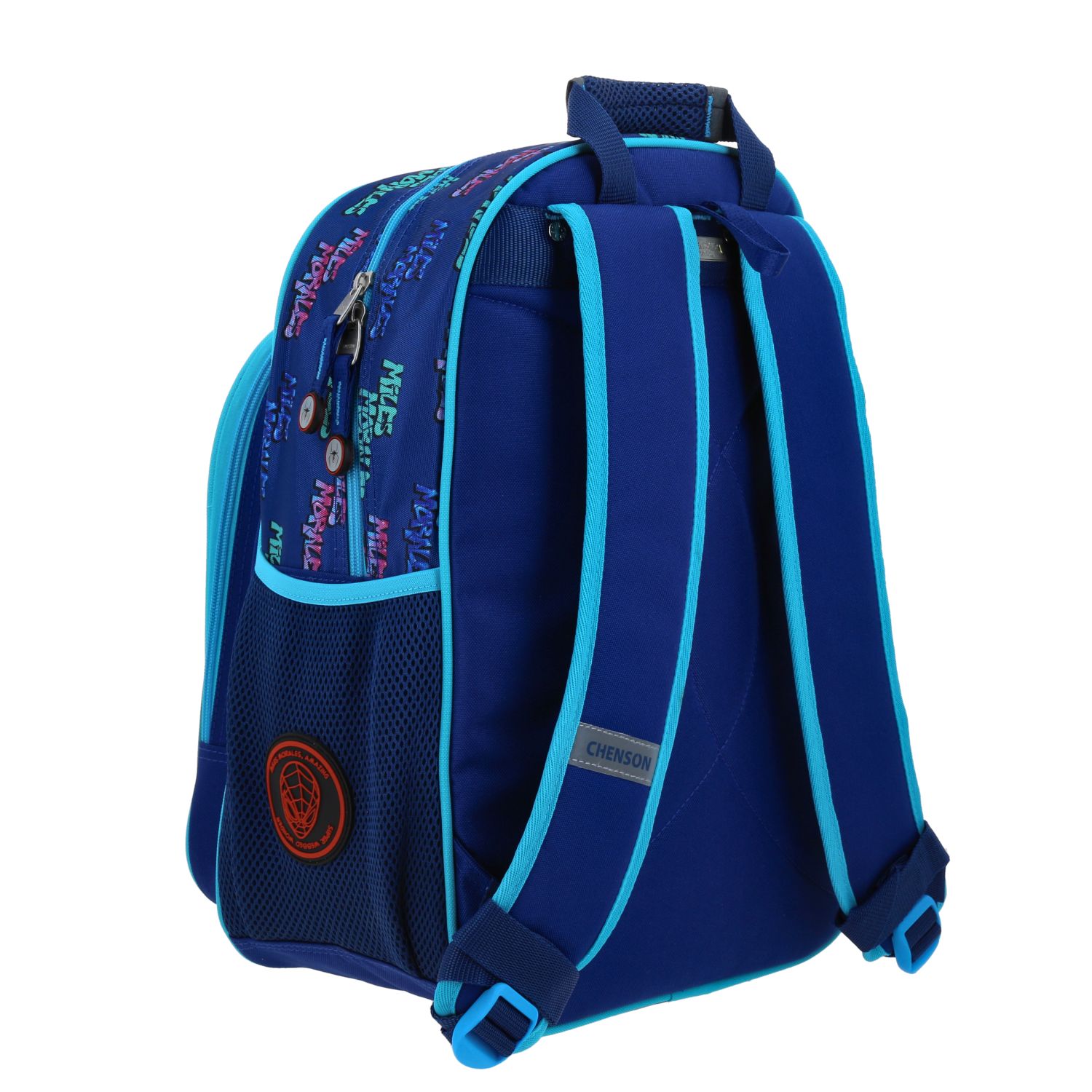 Mochila Escolar Miles Morales Azul Chenson | Infantil 3