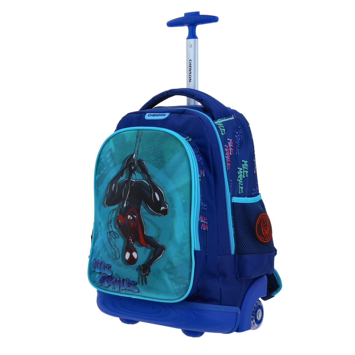 Kit Escolar Miles Morales by Chenson (Mochila + Mochila) Azul Infantil 3