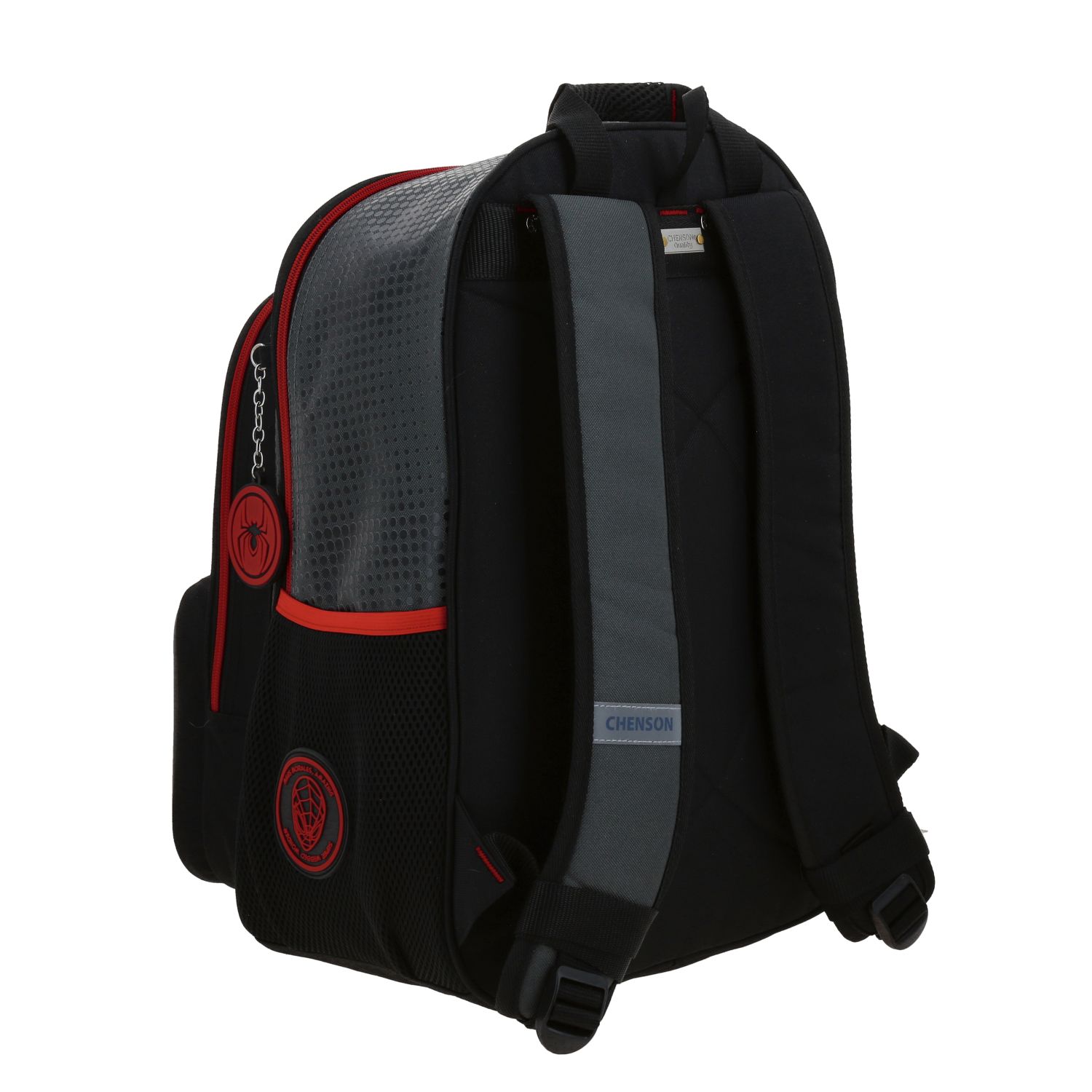 Mochila Escolar Miles Morales Gris Chenson - Infantil Resistente 3