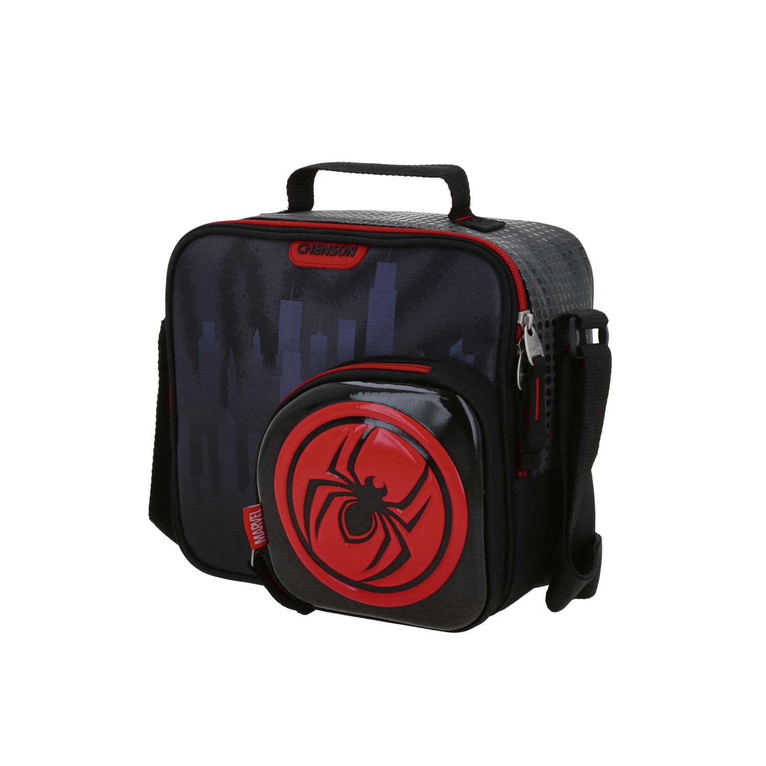 Kit Escolar Miles Morales by Chenson (Mochila + Mochila) Gris Infantil 5