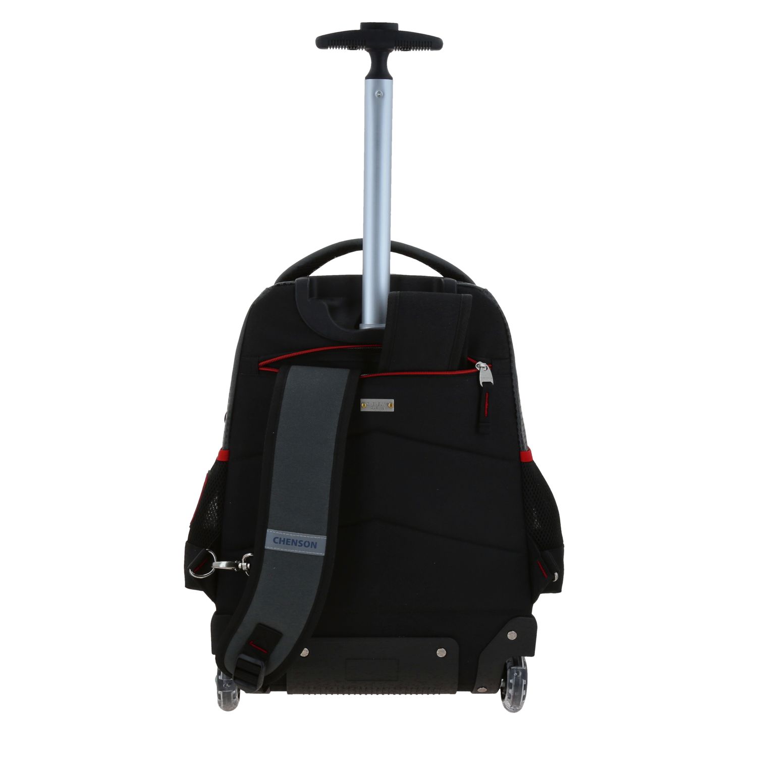 Mochila con Ruedas Miles Morales Gris Escolar Chenson 4