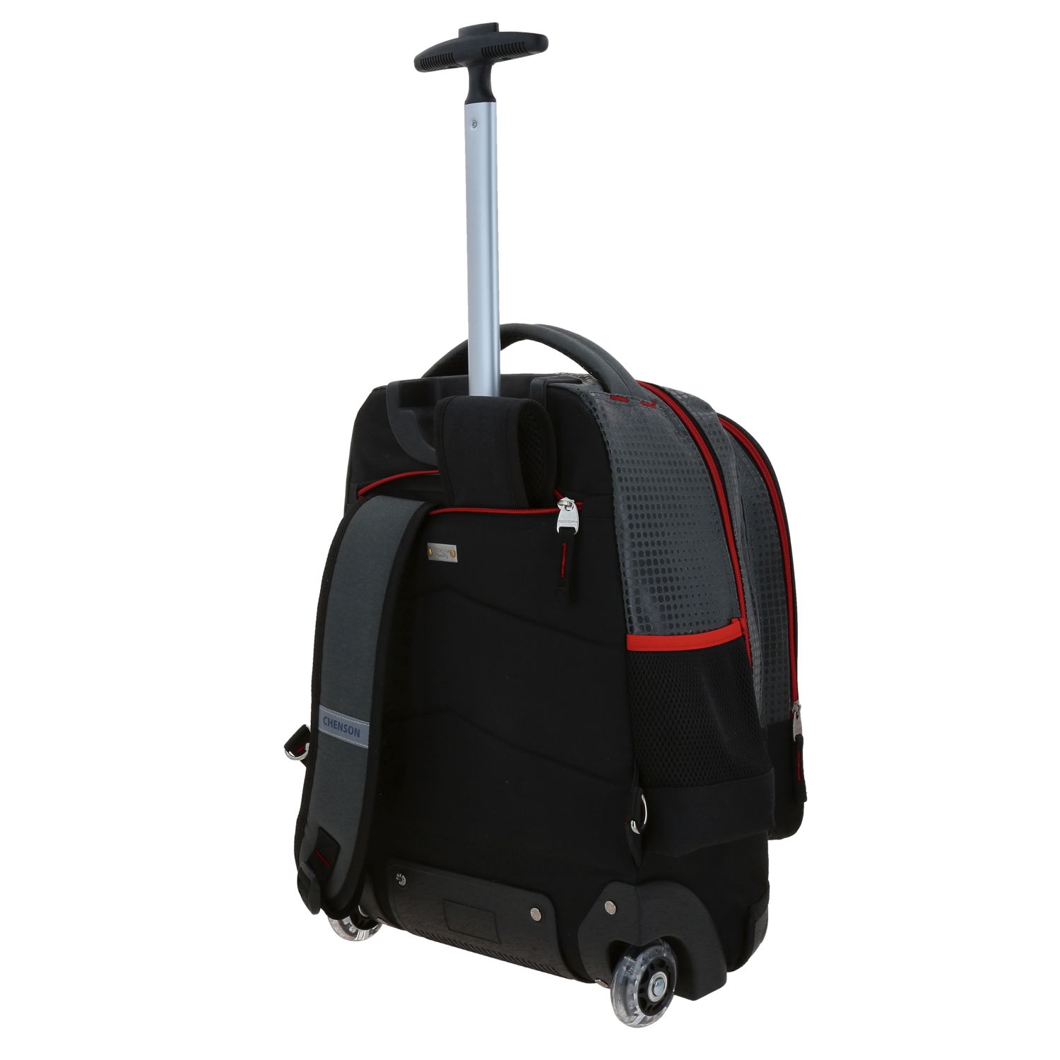 Mochila con Ruedas Miles Morales Gris Escolar Chenson 5