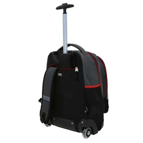 Mochila con Ruedas Spider-Man Miles Morales Gris Escolar Chenson 5