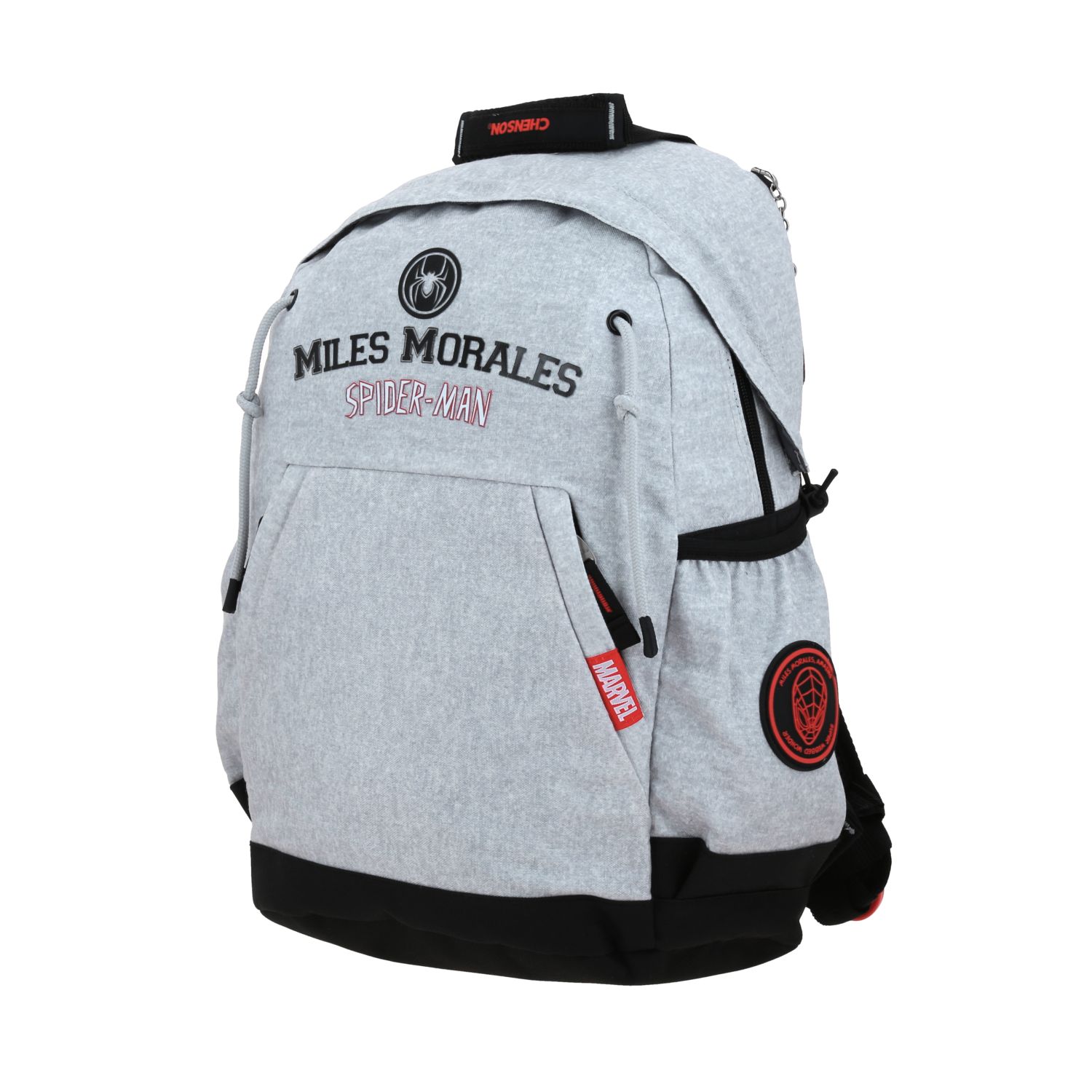 Mochila Escolar Miles Morales Gris | Chenson Infantil 2