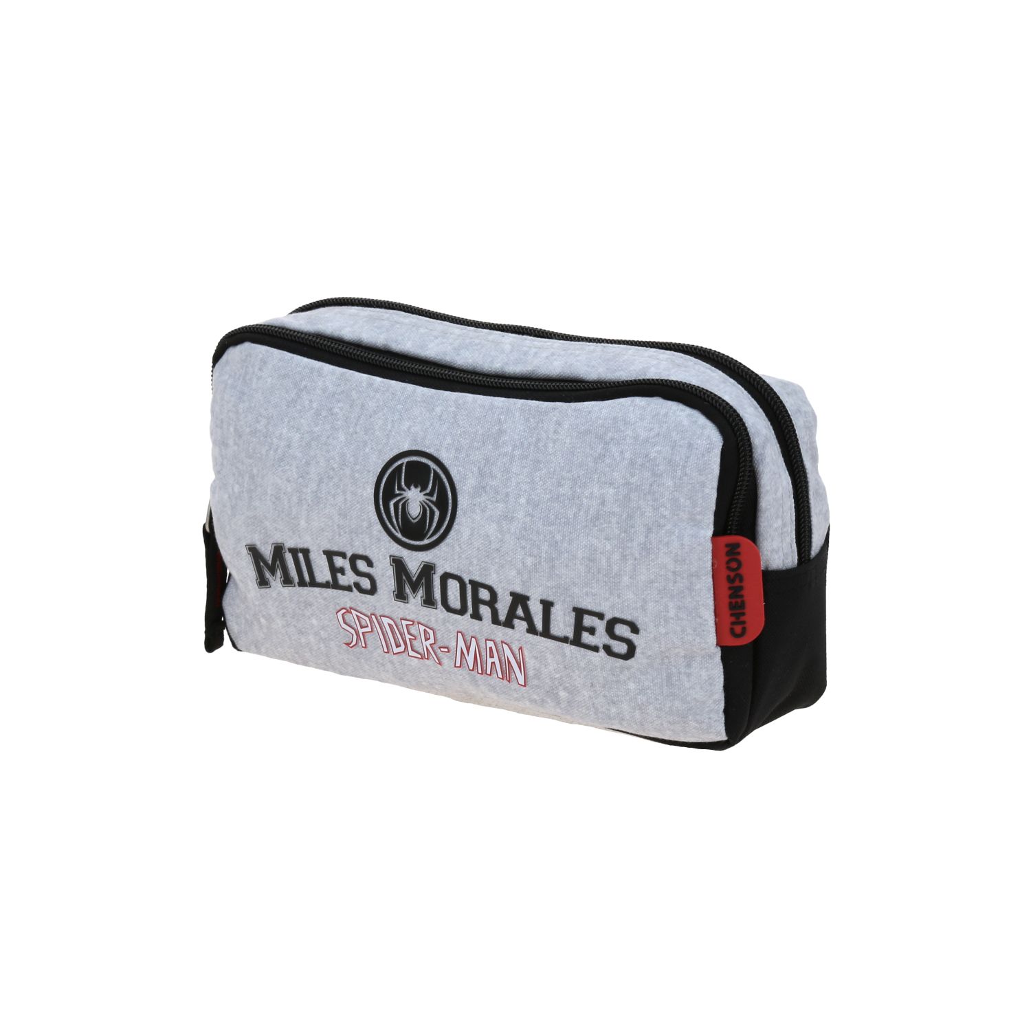 Lapicera Miles Morales Gris Escolar Infantil Chenson 2