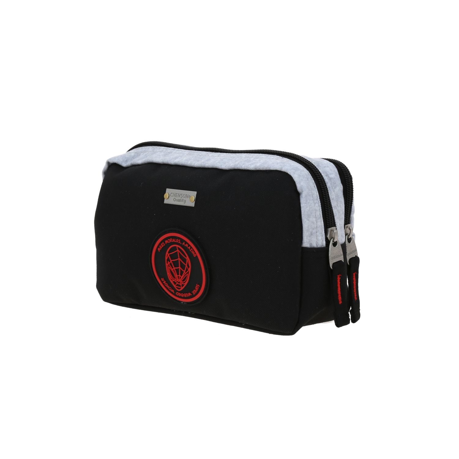 Lapicera Miles Morales Gris Escolar Infantil Chenson 5
