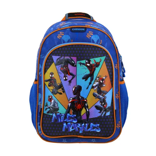 Mochila Escolar Miles Morales Azul | Chenson Infantil Durables
