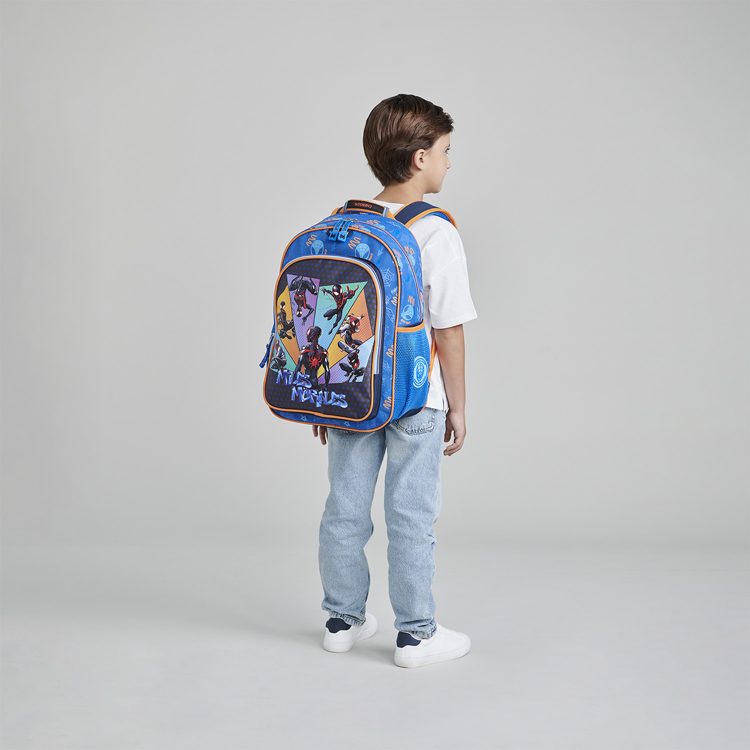 Mochila Escolar Miles Morales Azul | Chenson Infantil Durables - vista 2