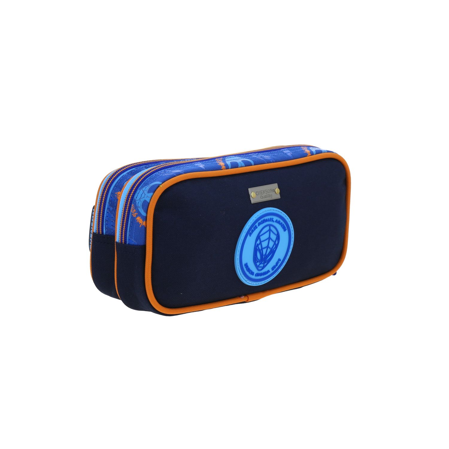 Lapicera Miles Morales Azul Escolar Chenson - Estuche Infantil 3
