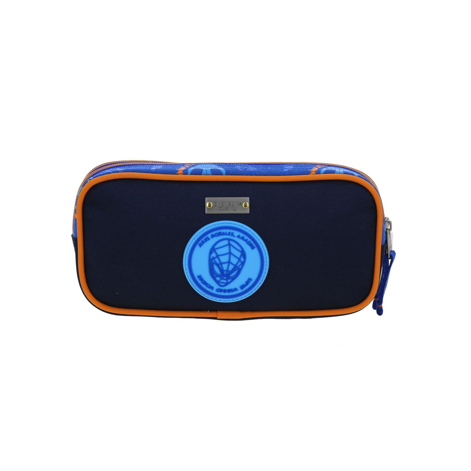 Lapicera Miles Morales Azul Escolar Chenson - Estuche Infantil 4