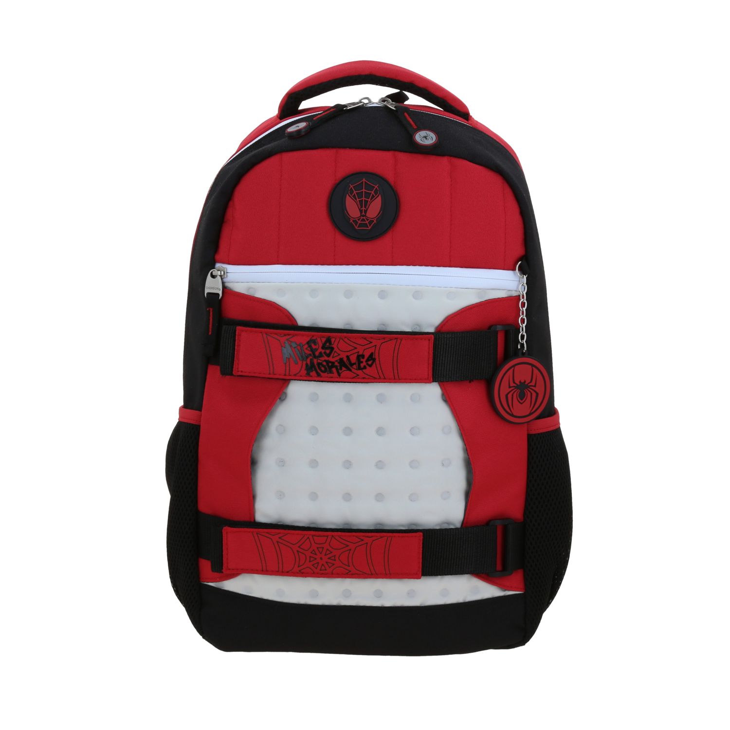 Mochila Escolar Miles Morales Rojo Chenson Infantil