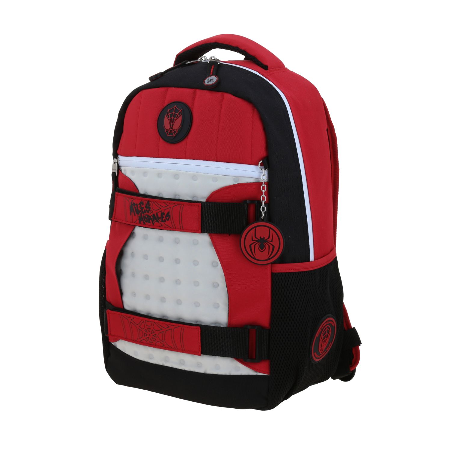 Mochila Escolar Miles Morales Rojo Chenson Infantil 2