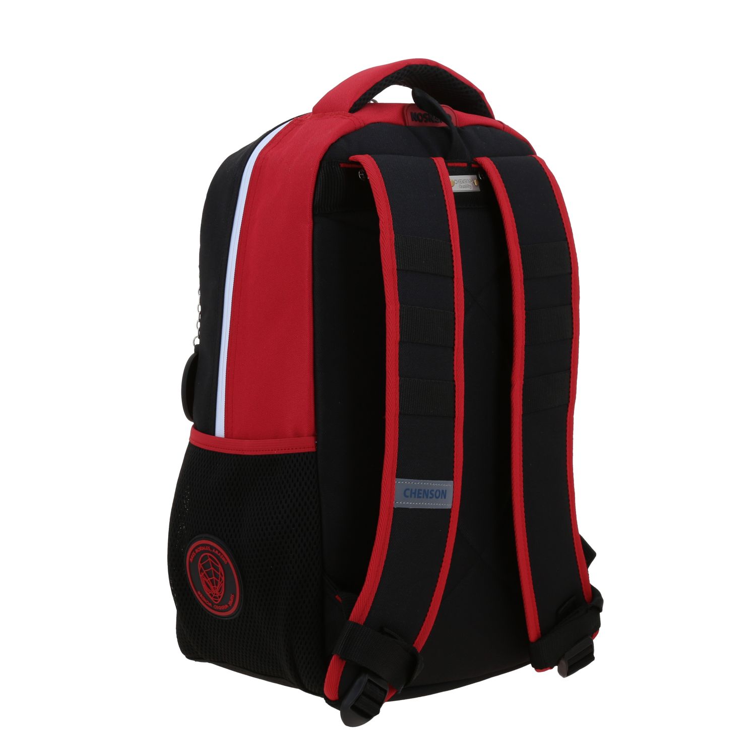 Mochila Escolar Miles Morales Rojo Chenson Infantil 3
